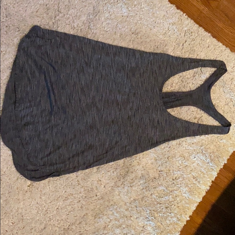 Grey Lululemon tank top